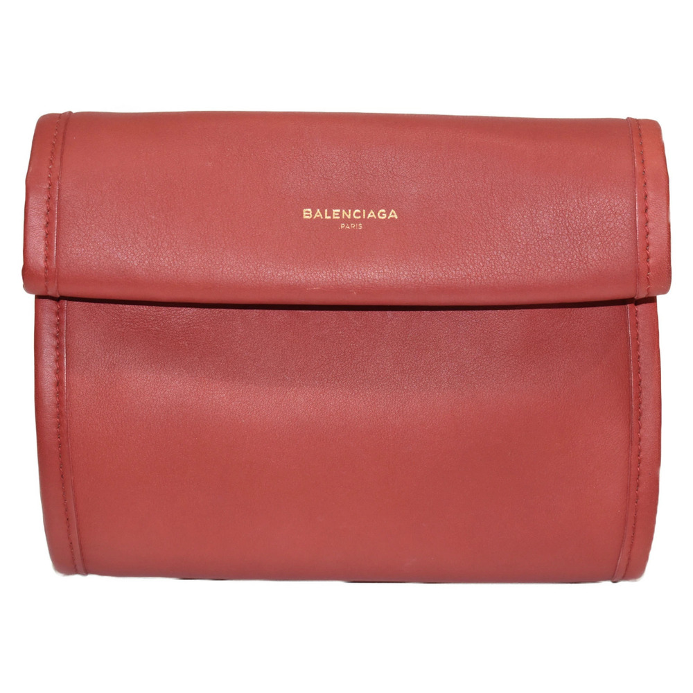 BALENCIAGA Tool Satchel Red Shoulder Bag